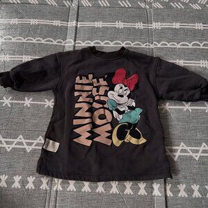 Zara Minnie Mouse Sweater Dress